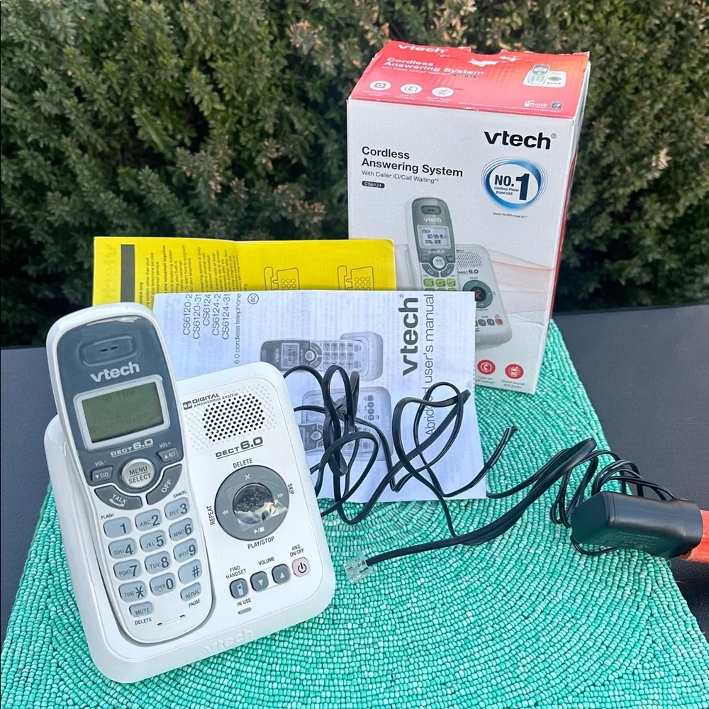 VTech CS6124 DECT6.0 cordless phone&answering system-brand new-originally packed